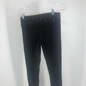 Victoria’s Secret PINK black yoga leggings pants S